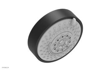 Phylrich Contemporary 4-Function Shower Head  3-464 - Matte Black