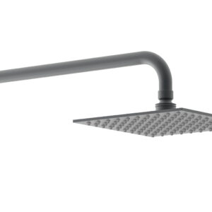 Phylrich 8″ Square Shower Head 3-558 – Gun Metal