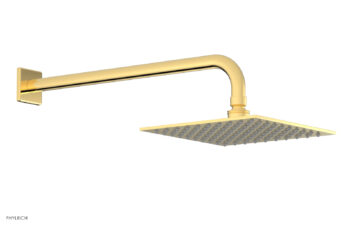 Phylrich 8" Square Shower Head 3-558 - Polished Gold