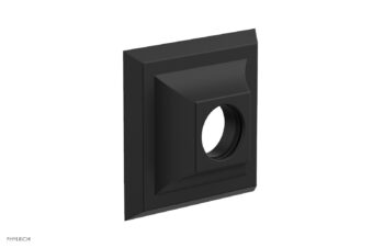 Phylrich Contemporary Square Flange 3-715 - Matte Black