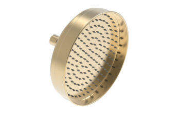 Phylrich 8" Traditional Round Shower Head 3-780 - Satin Brass