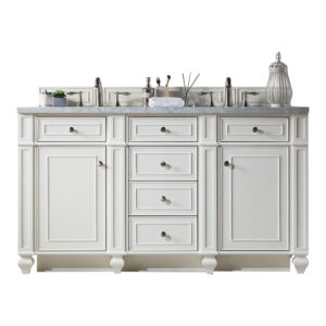 Bristol 60" Double Vanity, Bright White
