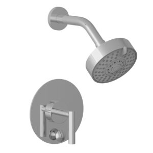 Phylrich TRANSITION – Pressure Balance Shower and Diverter Set (Less Spout), Lever Handle 4-088 – Polished Chrome