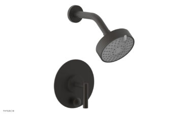 Phylrich TRANSITION - Pressure Balance Shower and Diverter Set (Less Spout), Lever Handle 4-088 - Oil Rubbed Bronze