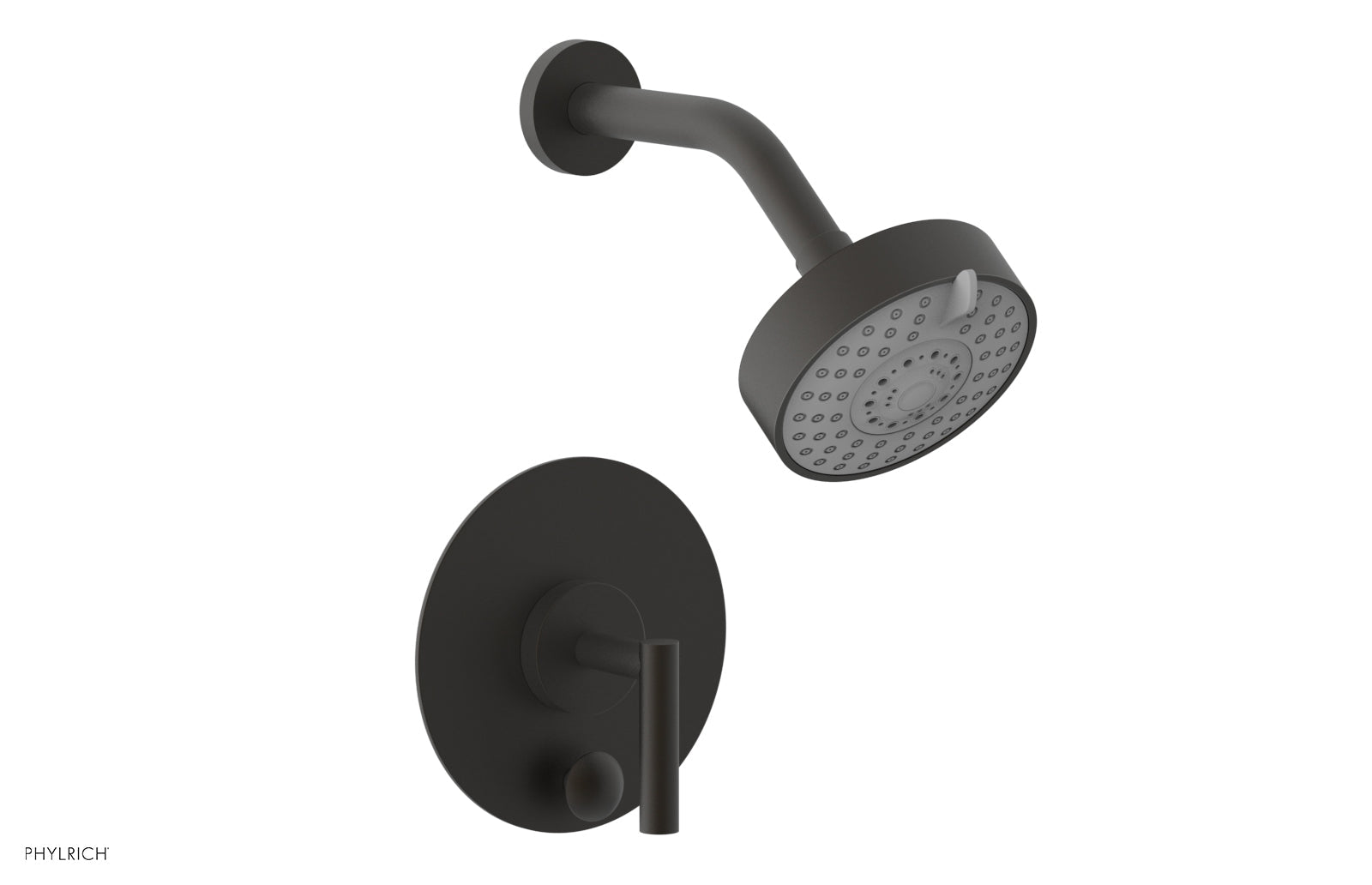 Phylrich TRANSITION - Pressure Balance Shower and Diverter Set (Less Spout), Lever Handle 4-088 - Oil Rubbed Bronze