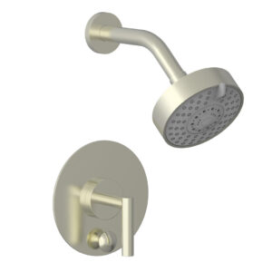 Phylrich TRANSITION – Pressure Balance Shower and Diverter Set (Less Spout), Lever Handle 4-088 – Satin Nickel