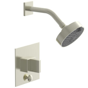 Phylrich MIX Pressure Balance Shower and Diverter Set (Less Spout) 4-142 – Satin Nickel