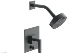 Phylrich MIX Pressure Balance Shower and Diverter Set (Less Spout) 4-143 - Gun Metal