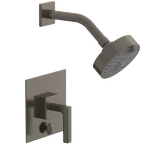 Phylrich MIX Pressure Balance Shower and Diverter Set (Less Spout) 4-143 – Pewter