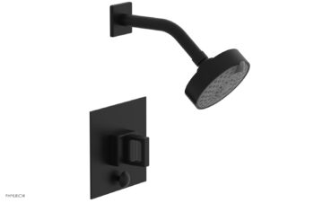 Phylrich MIX Pressure Balance Shower and Diverter Set (Less Spout) 4-144 - Matte Black