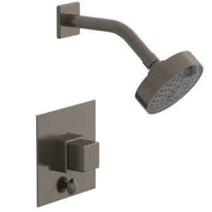 Phylrich MIX Pressure Balance Shower and Diverter Set (Less Spout) 4-145 – Pewter