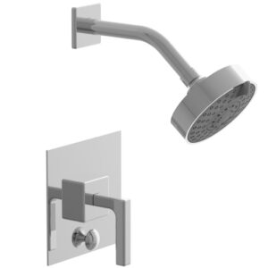 Phylrich STRIA Pressure Balance Shower and Diverter Set (Less Spout) 4-147 – Polished Chrome