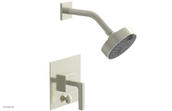 Phylrich STRIA Pressure Balance Shower and Diverter Set (Less Spout) 4-147 - Satin Nickel