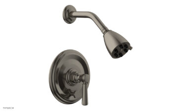 Phylrich HEX TRADITIONAL Pressure Balance Shower and Diverter Set (Less Spout) 4-152 - Pewter