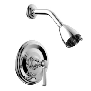Phylrich HEX TRADITIONAL Pressure Balance Shower and Diverter Set (Less Spout) 4-152 – Polished Chrome