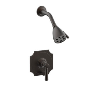 Phylrich HENRI Pressure Balance Shower and Diverter Set – Lever Handle (Less Spout) 4-162 – Oil Rubbed Bronze