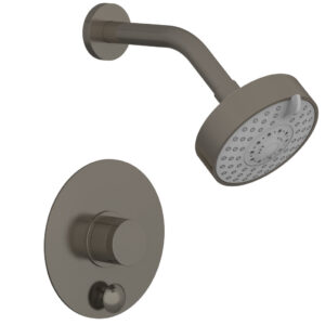 Phylrich BASIC II Pressure Balance Shower and Diverter Set (Less Spout) 4-188 – Pewter