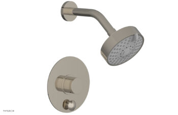 Phylrich BASIC II Pressure Balance Shower and Diverter Set (Less Spout) 4-188 - Polished Nickel