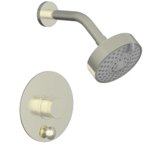 Phylrich BASIC II Pressure Balance Shower and Diverter Set (Less Spout) 4-188 – Satin Nickel