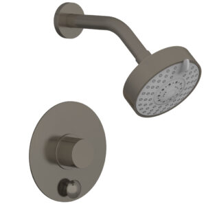 Phylrich BASIC II Pressure Balance Shower and Diverter Set (Less Spout) 4-189 – Pewter