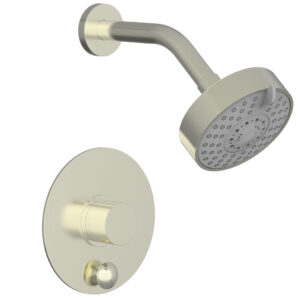 Phylrich BASIC II Pressure Balance Shower and Diverter Set (Less Spout) 4-189 – Satin Nickel
