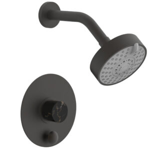 Phylrich BASIC II Pressure Balance Shower and Diverter Set (Less Spout) 4-190 – Oil Rubbed Bronze