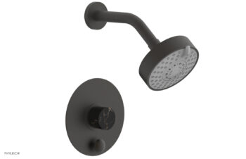 Phylrich BASIC II Pressure Balance Shower and Diverter Set (Less Spout) 4-190 - Oil Rubbed Bronze