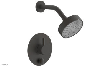 Phylrich BASIC II Pressure Balance Shower and Diverter Set (Less Spout) 4-191 - Oil Rubbed Bronze