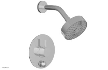 Phylrich BASIC II Pressure Balance Shower and Diverter Set (Less Spout) 4-191 - Polished Chrome