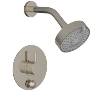 Phylrich BASIC II Pressure Balance Shower and Diverter Set (Less Spout) 4-191 – Polished Nickel