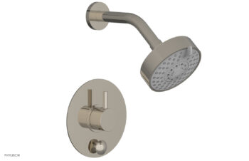 Phylrich BASIC II Pressure Balance Shower and Diverter Set (Less Spout) 4-191 - Polished Nickel