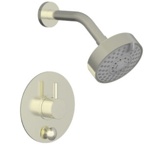 Phylrich BASIC II Pressure Balance Shower and Diverter Set (Less Spout) 4-191 – Satin Nickel