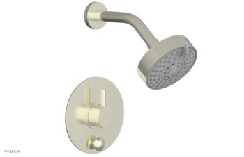 Phylrich BASIC II Pressure Balance Shower and Diverter Set (Less Spout) 4-191 - Satin Nickel
