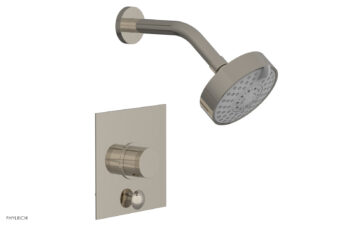 Phylrich BASIC II Pressure Balance Shower and Diverter Set (Less Spout) 4-192 - Polished Nickel