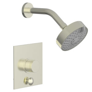 Phylrich BASIC II Pressure Balance Shower and Diverter Set (Less Spout) 4-192 – Satin Nickel