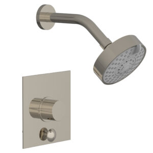 Phylrich BASIC II Pressure Balance Shower and Diverter Set (Less Spout) 4-193 – Polished Nickel
