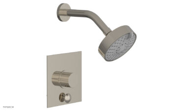 Phylrich BASIC II Pressure Balance Shower and Diverter Set (Less Spout) 4-193 - Polished Nickel