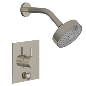 Phylrich BASIC II Pressure Balance Shower and Diverter Set (Less Spout) 4-195 – Polished Nickel