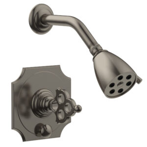 Phylrich MAISON Pressure Balance Shower and Diverter Set (Less Tub Spout) 4-471 – Pewter
