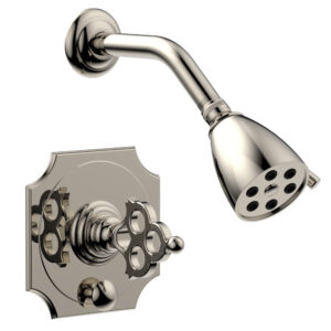 Phylrich MAISON Pressure Balance Shower and Diverter Set (Less Tub Spout) 4-471 – Polished Nickel