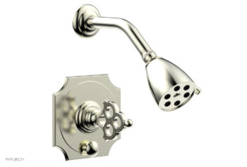Phylrich MAISON Pressure Balance Shower and Diverter Set (Less Tub Spout) 4-471 - Satin Nickel