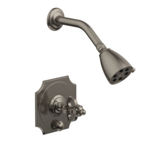 Phylrich COURONNE Pressure Balance Shower and Diverter Set (Less Spout) 4-474 – Pewter
