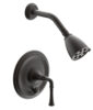 Phylrich BEADED Pressure Balance Shower and Diverter Set (Less Spout), Lever Handle 4-481 – Oil Rubbed Bronze