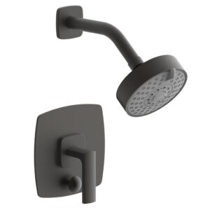 Phylrich RADI Pressure Balance Shower and Diverter Set (Less Spout), Lever Handle 4-558 – Oil Rubbed Bronze