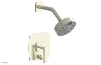Phylrich RADI Pressure Balance Shower and Diverter Set (Less Spout), Lever Handle 4-558 - Satin Nickel