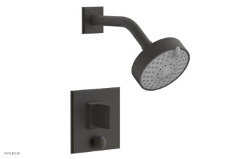 Phylrich DIAMA Pressure Balance Shower and Diverter Set (Less Spout), Blade Handle 4-565 - Oil Rubbed Bronze