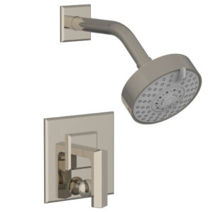 Phylrich DIAMA Pressure Balance Shower and Diverter Set (Less Spout), Lever Handle 4-566 – Polished Nickel