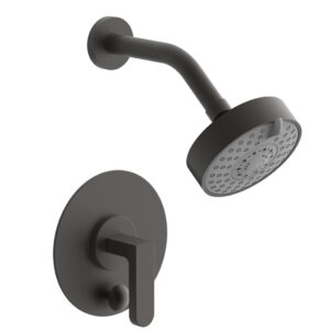 Phylrich ROND Pressure Balance Shower and Diverter Set (Less Spout), Lever Handle 4-573 – Oil Rubbed Bronze