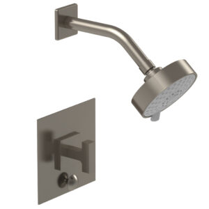 Phylrich CROI – Pressure Balance Shower and Diverter Set (Less Spout), Lever Handle 4-730 – Pewter