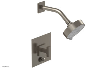 Phylrich CROI - Pressure Balance Shower and Diverter Set (Less Spout), Lever Handle 4-730 - Pewter